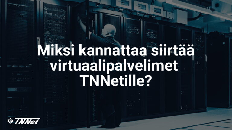 Siirrä virtuaalipalvelimet TNNetille.