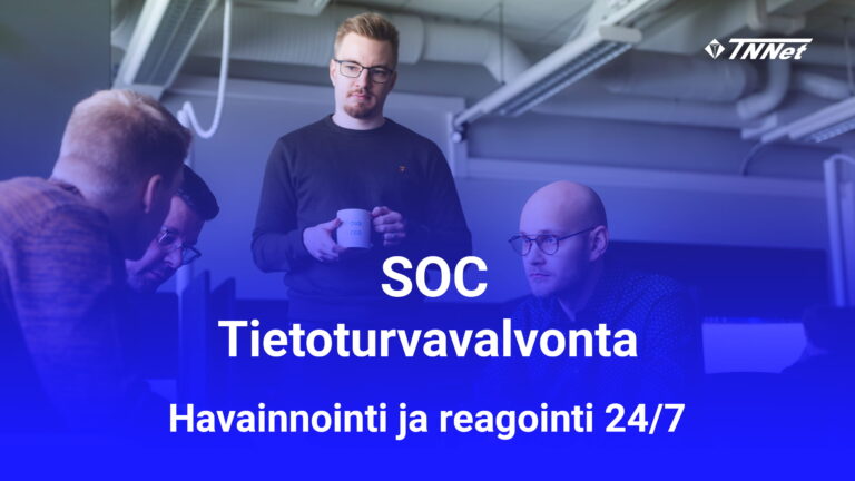 Tietoturvakeskus SOC valvoo tietoturvaa 24/7