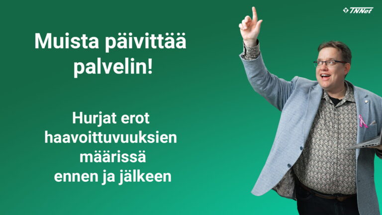 Palvelimen päivitys blogikuva