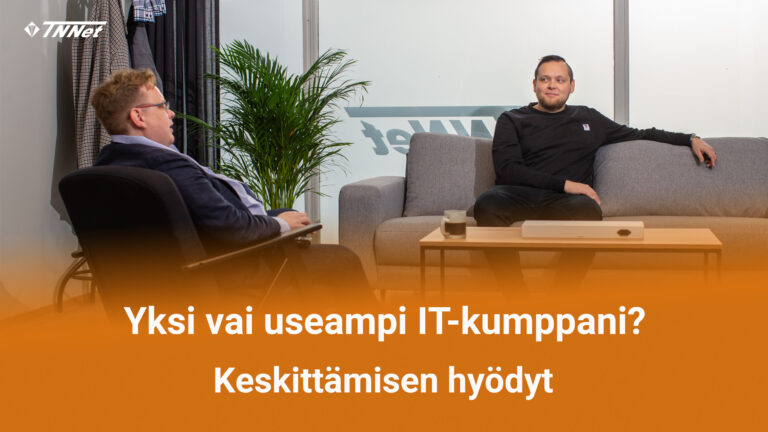IT-palvelut yhdeltä kumppanilta. Keskittämisen hyödyt blogikuva.