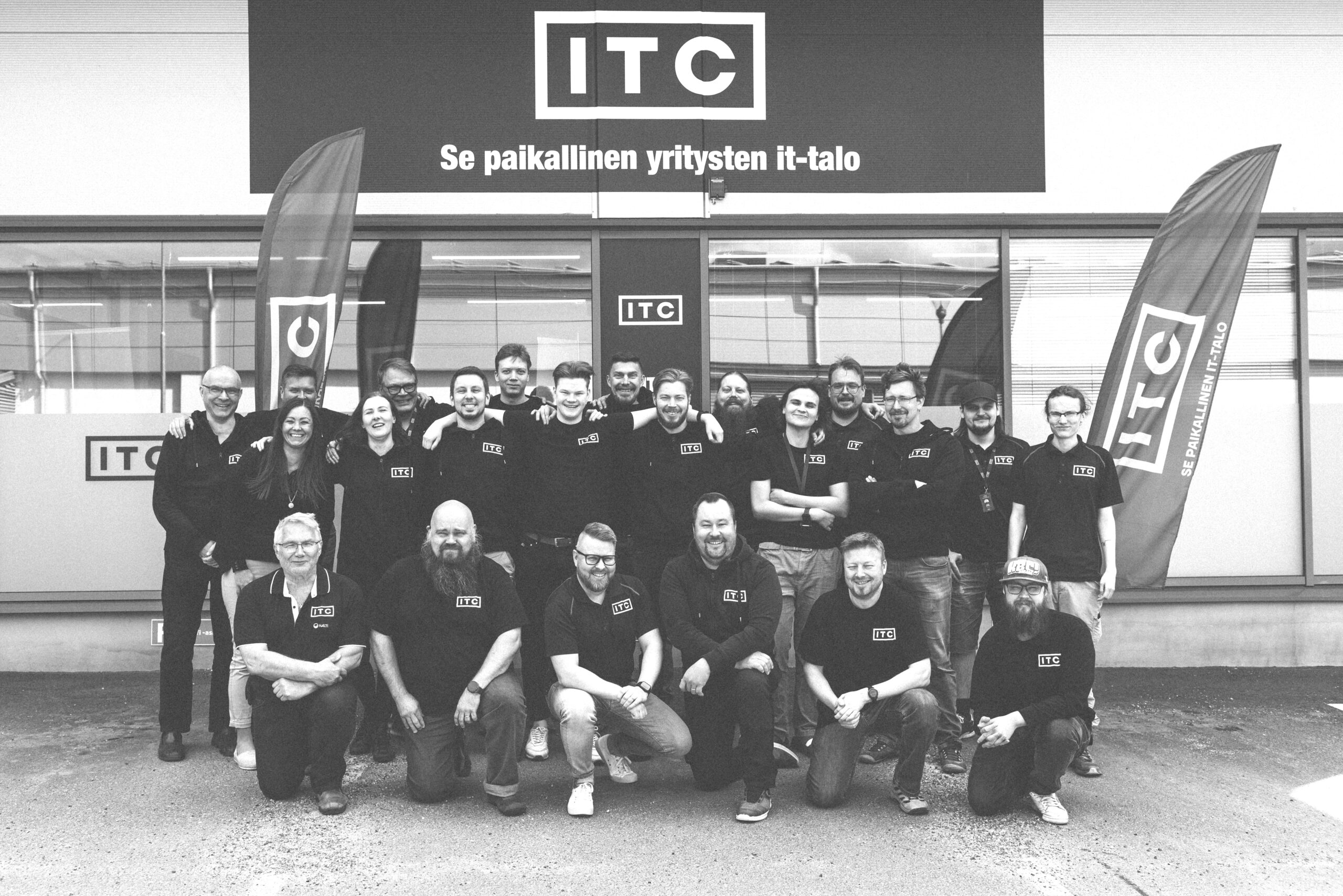 ITC asiakasreferenssi ryhmäkuva