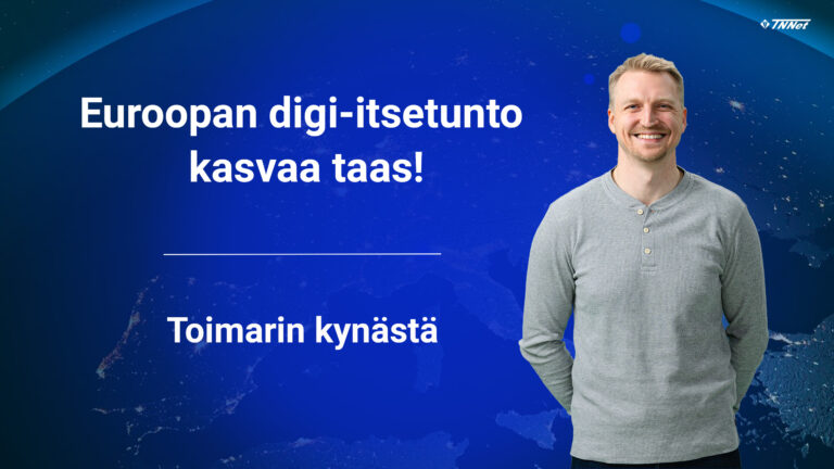 Euroopan digi-itsetunto kasvaa, kotimainen konesali kiinnostaa